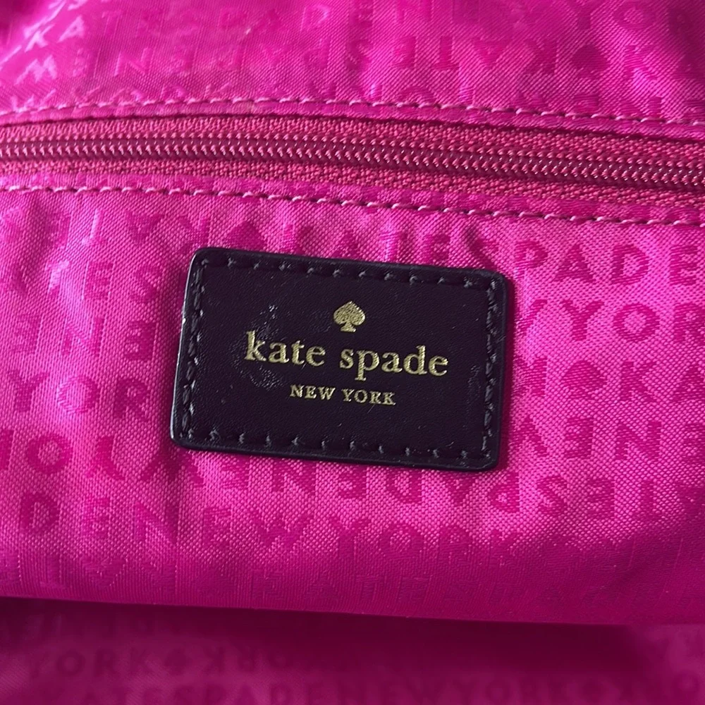 Kate Spade Lingerie Pouch Black Bag Unmentionables